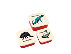 Rex Set of 3 Snack Boxes - Prehistoric Land