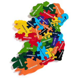 Alphabet Jigsaw - Ireland In Irish
