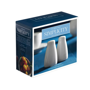 Price & Kensington Simplicity Salt and Pepper Pots