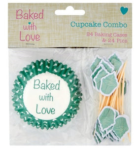 Baked With Love Cupcake Cases and Pics
