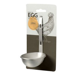 Eddingtons Single Silver Egg Poacher