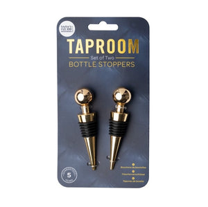 Taylor's Eye Witness Taproom Two Piece Gold Bottle Stoppers