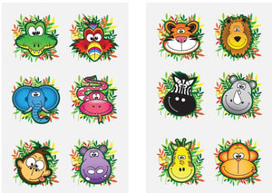 Tattoos Mini - Jungle (Each)