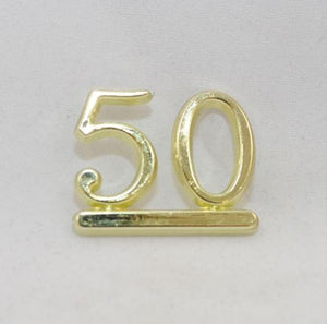 Culpitt Plastic Numbers - No.50