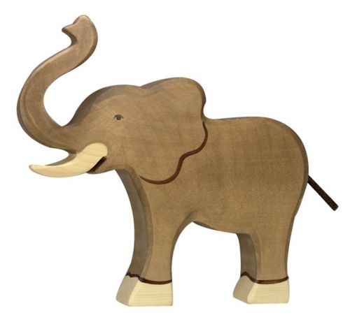 Holztiger Elephant