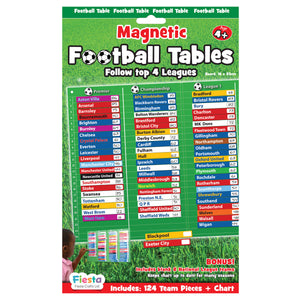 Magnetic football tables