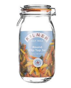 Kilner Clip Top Jar - Round, 3L