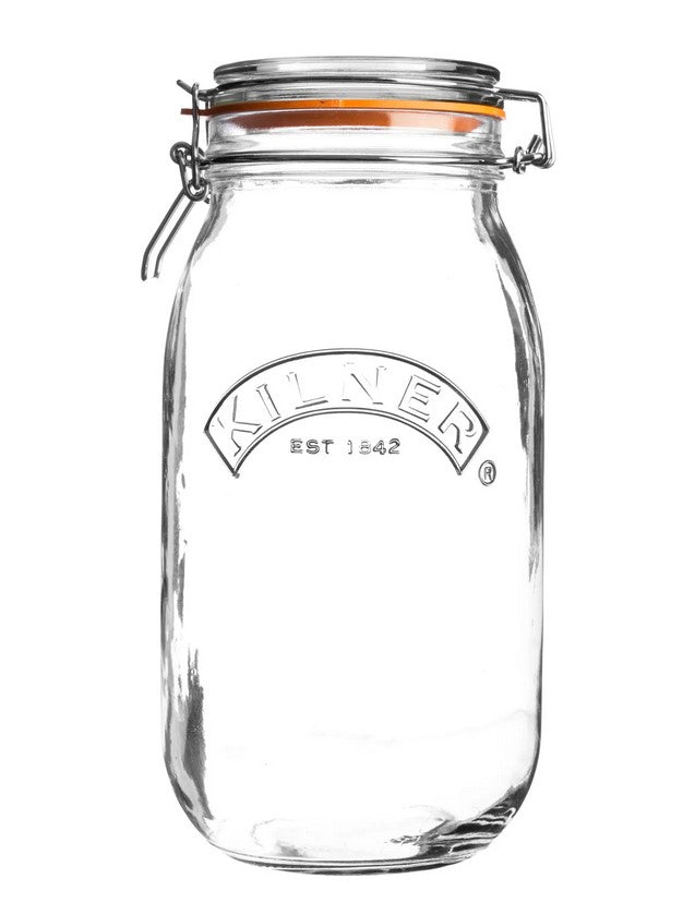 Kilner Clip Top Jar - Round, 3L