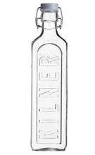 Load image into Gallery viewer, Kilner Clip Top Bottle - Modern Square, 1 Litre
