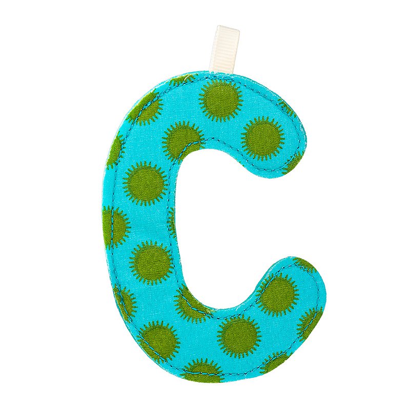 Fabric Letter - C