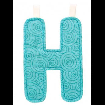 Fabric letter H