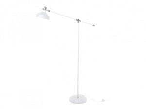 Copious Floor Lamp - Metal White