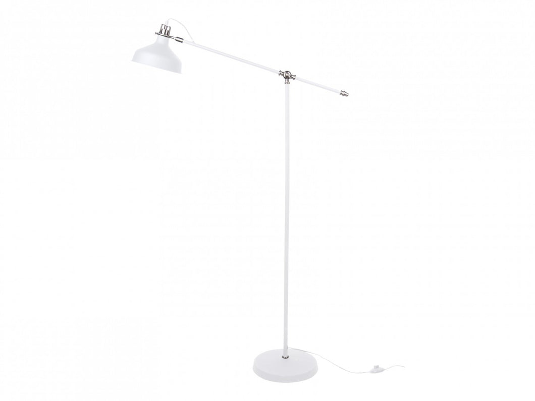 Copious Floor Lamp - Metal White