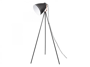 Floor lamp Mingle 3 legs metal black,copper accent