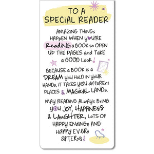 Special Reader Bookmark