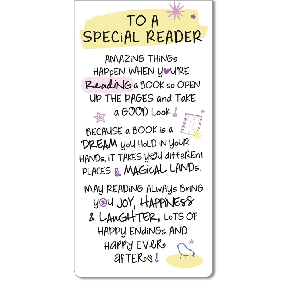 Special Reader Bookmark