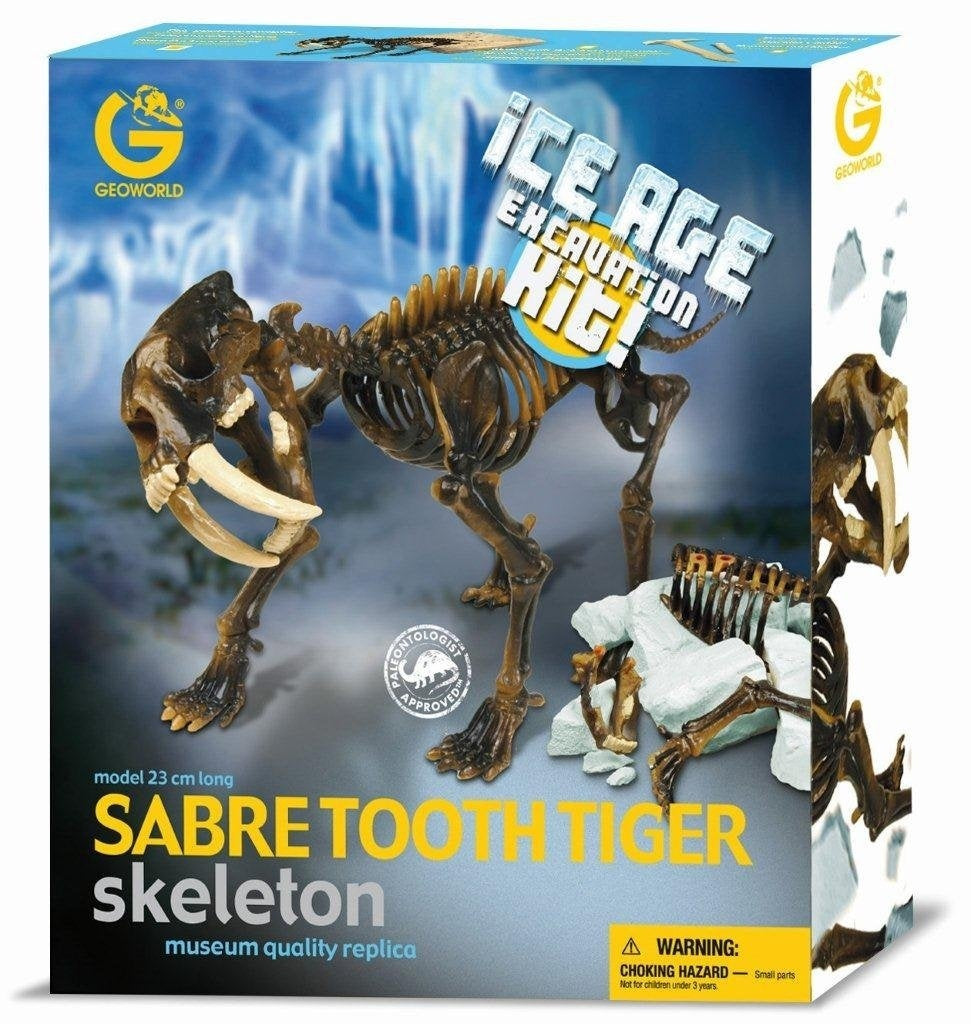 Ice Age Excavation Kit - Sabre Tooth Tiger