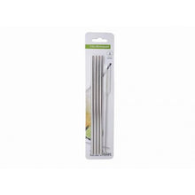 Load image into Gallery viewer, Vin Bouquet Straight Stainless Steel Straw Set
