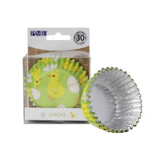 Load image into Gallery viewer, PME Cupcake Cases Foil Lined- Chicks
