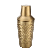 Load image into Gallery viewer, Taproom Cocktail Shaker - Hammered Gold
