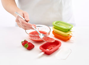Lekue Mini Stackable Ice Lolly Mould - Green