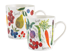 Price & Kensington Farmers Market Fine China Mug - Assorted