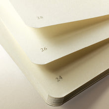 Load image into Gallery viewer, Leuchtturm A6 Reporters Plain Notebook - Black
