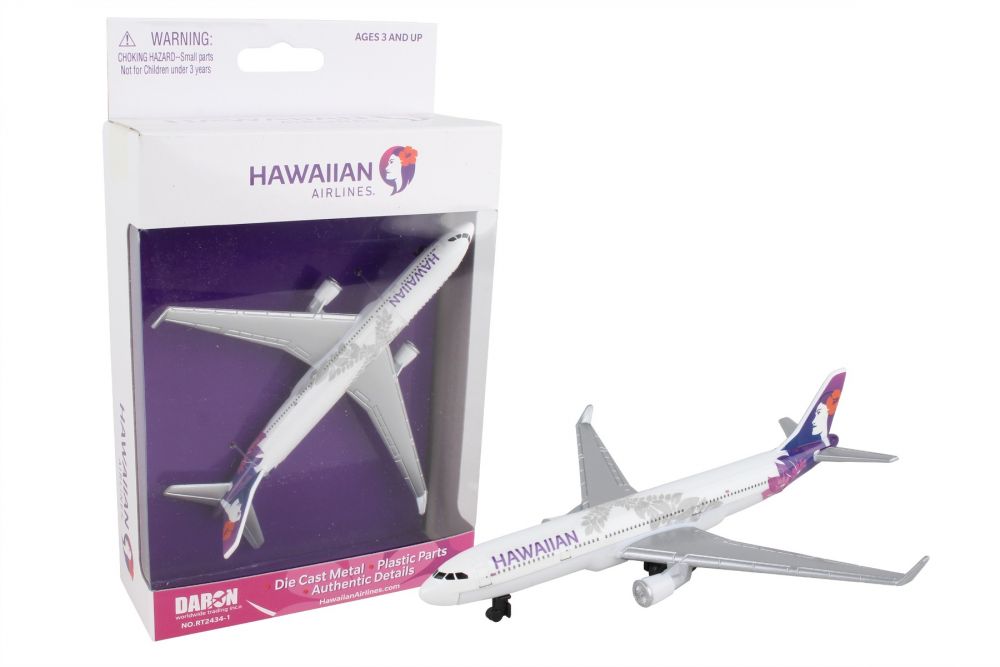 Hawaiian Airlines Die-cast Plane