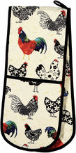 Load image into Gallery viewer, Ulster Weavers Double Oven Glove - Rooster
