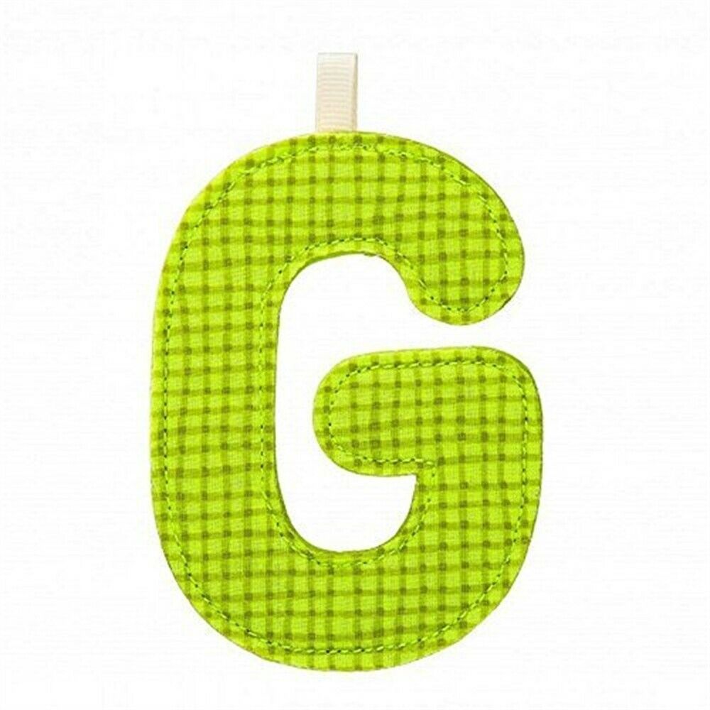 Fabric letter G