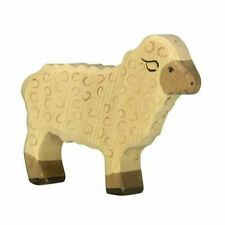 Lamb wooden figure