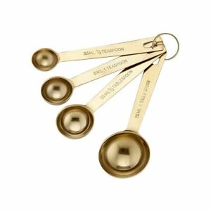 Ladelle Lawson Measuring Spoons - Gold