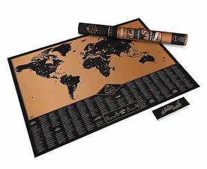 Scratch Map - Adventure Edition