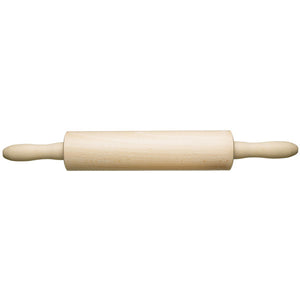 KitchenCraft Beech Wood Revolving Rolling Pin