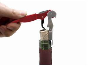 Vin Bouquet Teflon Corkscrew - Red