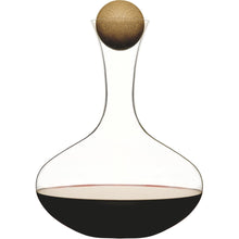 Load image into Gallery viewer, Sagaform Red Wine Carafe with Oak Stopper
