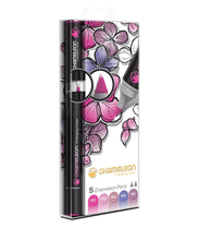 Load image into Gallery viewer, Chameleon 5 Pen Set Ast Floral Tones
