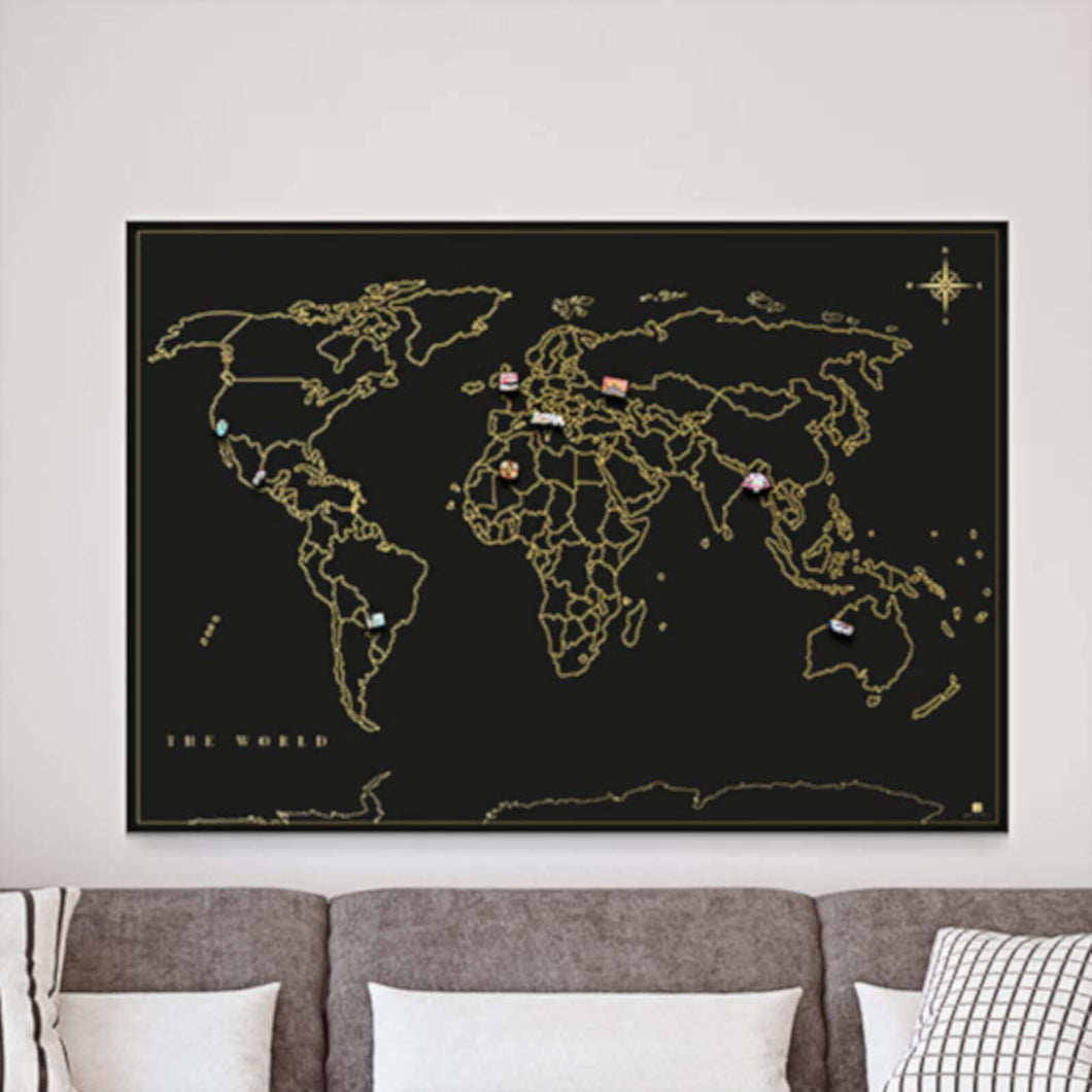 Magnet Travel Map