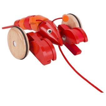Pull Along Lobster