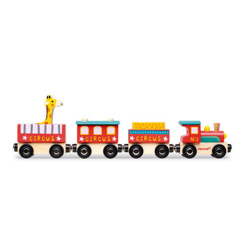 Wooden Circus Story Train
