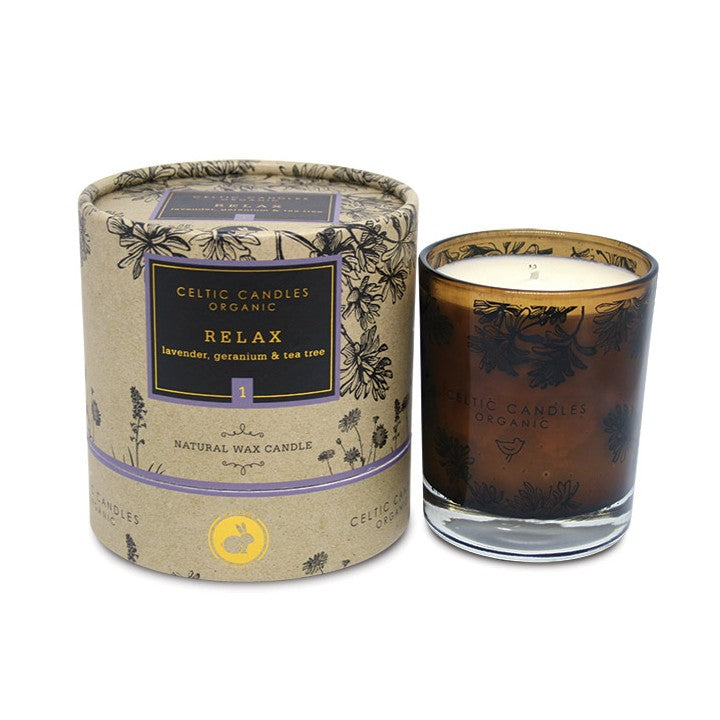 Celtic Candle Tumbler - Relax