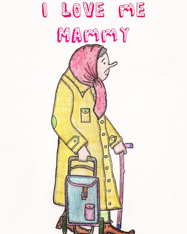 I Love Me Mammy Greeting Card