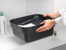 Load image into Gallery viewer, Brabantia Washing Up Bowl with Drying Tray - Dark Grey
