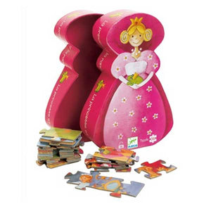 Silhouette Puzzle - The Princess and The Frog