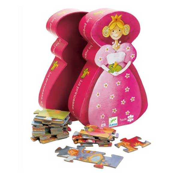 Silhouette Puzzle - The Princess and The Frog
